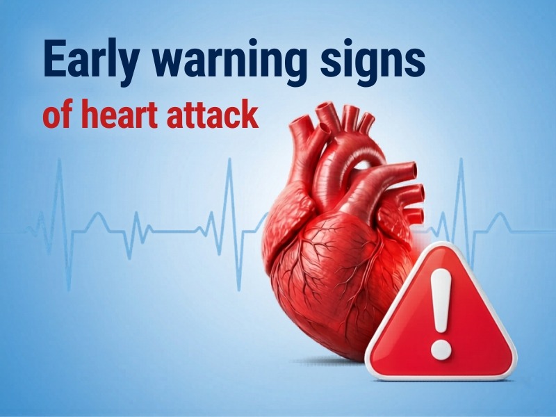 Early warning signs of heart attack